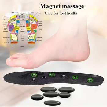 EiD Veliki Magneti Stopala Masaža Magnetni Vložki Noge, Masaža Terapija Fizioterapija Akupresure Grelni Vložki za hujšanje