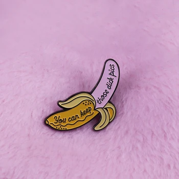 Banana izjavo pin lahko, da ti kurac pics smešno nahrbtnik dekor