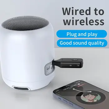 3-v-1 Bluetooth-združljiv Zvočni Sprejema In Oddaja Aux prostoročno Klicanje Brezžična vmesnik za Računalnik, Tv