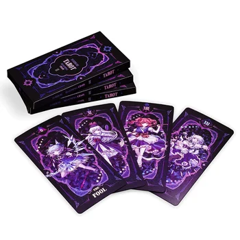 22PCS Japonski Anime TouHou Projekta Cosplay Tarots Igralne Karte, Tarot Igre Kart Zbirka Kartic Rekviziti Božič Darilo
