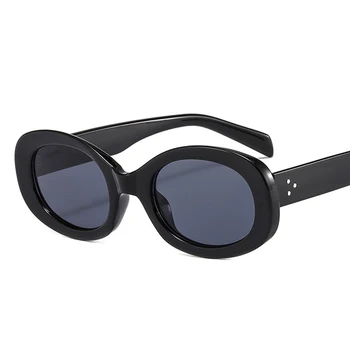 SORVINO Moda Ovalne sončna Očala 2022 Ženske blagovne Znamke Oblikovalec Dekor Akril Lak Očala Retro Majhna Razdalja Sonce Očala UV400 Ženski