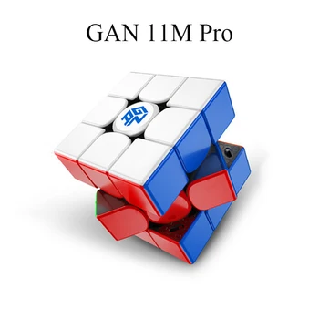 GAN 11 M DUO GAN 11 M Pro 3x3 Magneti Hitrost Kockice 3x3x3 Magnetni Strokovne Izobraževalne Uganke Za Otroke Inteligence Igrač