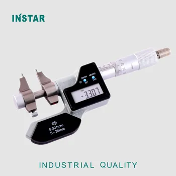 Digitalni Znotraj Mikrometer 5-30 mm 25-50 mm Industrijska Kakovost Notranjega Mikrometer 50-75 mm 75-10 mm 0.001 mm Elektronsko Merjenje