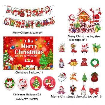 Vesel Božič Okraski Stranka 2022 Božično Dekoracijo za Dom Xmas Tree Santa Claus Obesek Darilo Vrečko 2023 Novo Leto Dekor