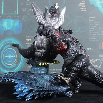 Godzillas 2019 Film Različico Ročno izdelane Igrače Oversize Model Dinozavra Pošasti Skupno Lahko Premaknete Plastičnih Posadko BANDAI