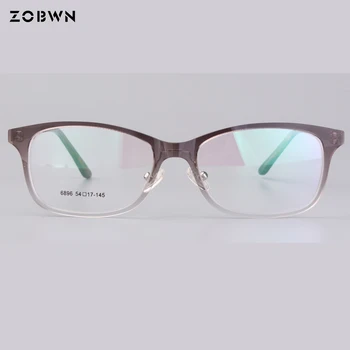 Očala semi-rim Okvir Ženske, Moške Oči Očala Optičnih Očal Okvir Za Ženske obravnavi Očala Očala Oculos De Sol rožnata, rdeča