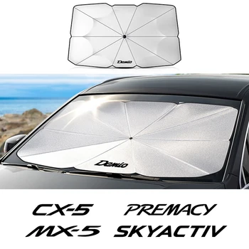 Vetrobransko steklo avtomobila Sonce Odtenki Dežnik Za Mazda Demio CX-5 Axela 3 MPS CX-3 6 Atenza MS MX-5 CX-30 Skyactiv Bt-50 Premacy CX-8