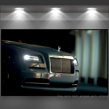 Klasična Rolls Royce Avto Luksuzni Avto, Umetnost Plakata Platno Stensko Slikarstvo Natisne Sliko, Dnevna Soba, Pisarna Fantje Soba Sodobne Dom Dekor