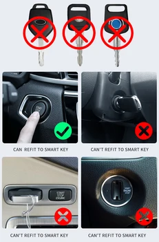 Univerzalni T600 Pametne Oddaljeni Zaslon LCD Tipka Avto Vstop brez ključa Samodejno Zaklepanje za BMW/Benz/Toyota/Honda/Hyundai/Renault/Ford/Chevrolet