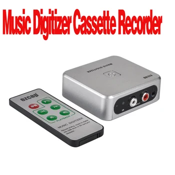 Ezcap241 Avdio Zajem Kasete MP3 Converter Stabilno Snemanje Zvoka Plug And Play Vrata USB Glasbe Računalnike Z Daljinskim upravljalnikom