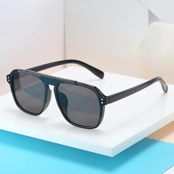 JackJad 2020 Moda Kul Kvadratnih Pilot Style Odtenek Sončna Očala Dve Pike Moški Letnik Blagovno Znamko Design Sončna Očala Oculos De Sol 2177